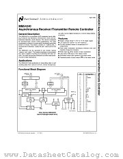 MM54240N datasheet pdf National Semiconductor