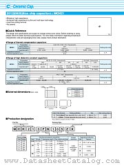 MCH213CN105K datasheet pdf ROHM