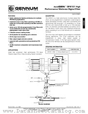 GF9101-CMQ datasheet pdf Gennum Corporation