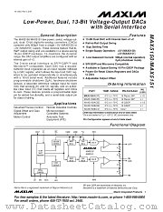 MAX5150BEEE datasheet pdf MAXIM - Dallas Semiconductor