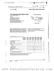 T2327B datasheet pdf General Electric Solid State