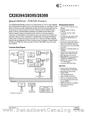 CX28398-22 datasheet pdf Conexant