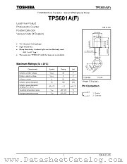 TPS601AF datasheet pdf TOSHIBA
