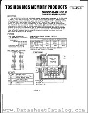 TC55257AFL-85 datasheet pdf TOSHIBA