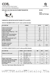 BU109 datasheet pdf Continental Device India Limited