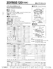 2DI150A-120 datasheet pdf Fuji Electric