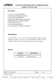 LTP-3362JD datasheet pdf Lite-On Technology Corporation