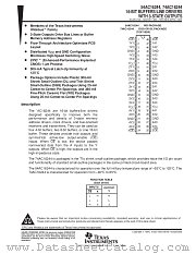 74AC16244DLRG4 datasheet pdf Texas Instruments