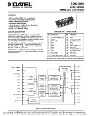 ADC-305-3 datasheet pdf Datel