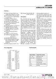 U631H64 datasheet pdf ZMD
