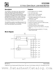 ICS2309GI-1HLF datasheet pdf Integrated Circuit Systems