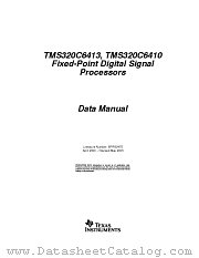 TMP320C6413GTSA400 datasheet pdf Texas Instruments