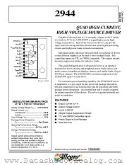 UDN2944W datasheet pdf Allegro MicroSystems