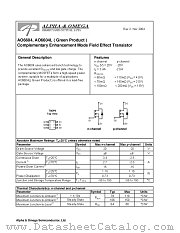 AO6604 datasheet pdf Alpha & Omega Semiconductor