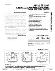 MAX9320AEKA datasheet pdf MAXIM - Dallas Semiconductor