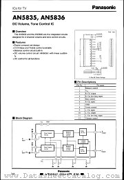 AN5836 datasheet pdf Panasonic