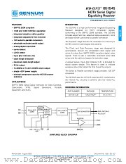 GS1545-CQR datasheet pdf Gennum Corporation