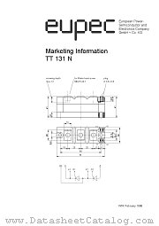 TD131N datasheet pdf Eupec GmbH