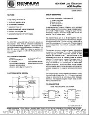 GC4130AEDA datasheet pdf Gennum Corporation