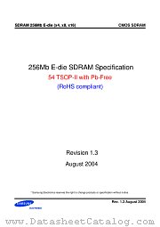K4S560432E-UC datasheet pdf Samsung Electronic