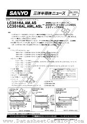 LC3516AS datasheet pdf SANYO