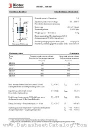 MR821 datasheet pdf Diotec Elektronische