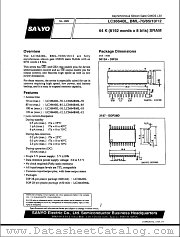 LC3664BML-85 datasheet pdf SANYO