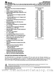 74CB3T16210DGVRE4 datasheet pdf Texas Instruments