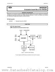 AKD5381 datasheet pdf AKM