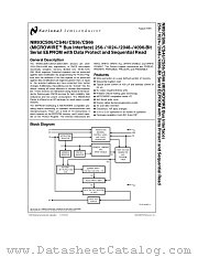 NM93CS66M8 datasheet pdf National Semiconductor