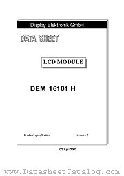 DEM16101H datasheet pdf etc