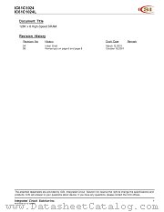 IC61C1024-15HI datasheet pdf Integrated Circuit Solution Inc