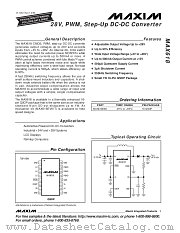 MAX618EEE datasheet pdf MAXIM - Dallas Semiconductor