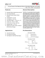 HPL1117-50G datasheet pdf etc