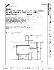 LM3311 datasheet pdf National Semiconductor