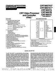 CRT9007A1 datasheet pdf Standard Microsystems