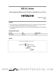 HZ5LL datasheet pdf Hitachi Semiconductor