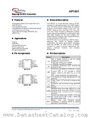 AP1601M10A datasheet pdf Anachip