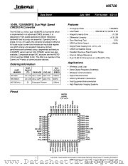 HI5728/6IN datasheet pdf Intersil