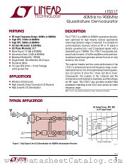 LTC4403 datasheet pdf Linear Technology