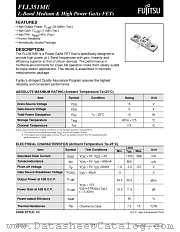 FLL351ME datasheet pdf Fujitsu Microelectronics