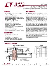 LTC1430C datasheet pdf Linear Technology