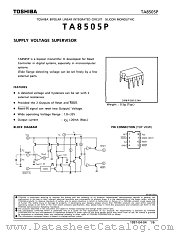 TA8505 datasheet pdf TOSHIBA