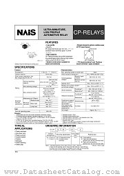 CP1ASA-12V-X datasheet pdf Matsushita Electric Works(Nais)