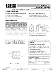 NBB-302-E datasheet pdf RF Micro Devices