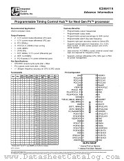 ICS954119 datasheet pdf Integrated Circuit Systems
