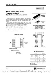 IN74AC573 datasheet pdf INTEGRAL Semiconductor Devices