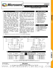LX8221 datasheet pdf Microsemi