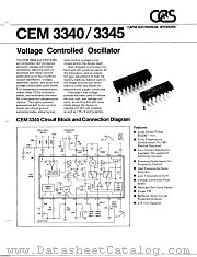 CEM3345 datasheet pdf etc