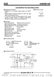 NJM2881F datasheet pdf New Japan Radio